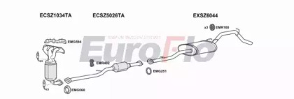 Система выпуска ОГ EuroFlo SZALT10 1004